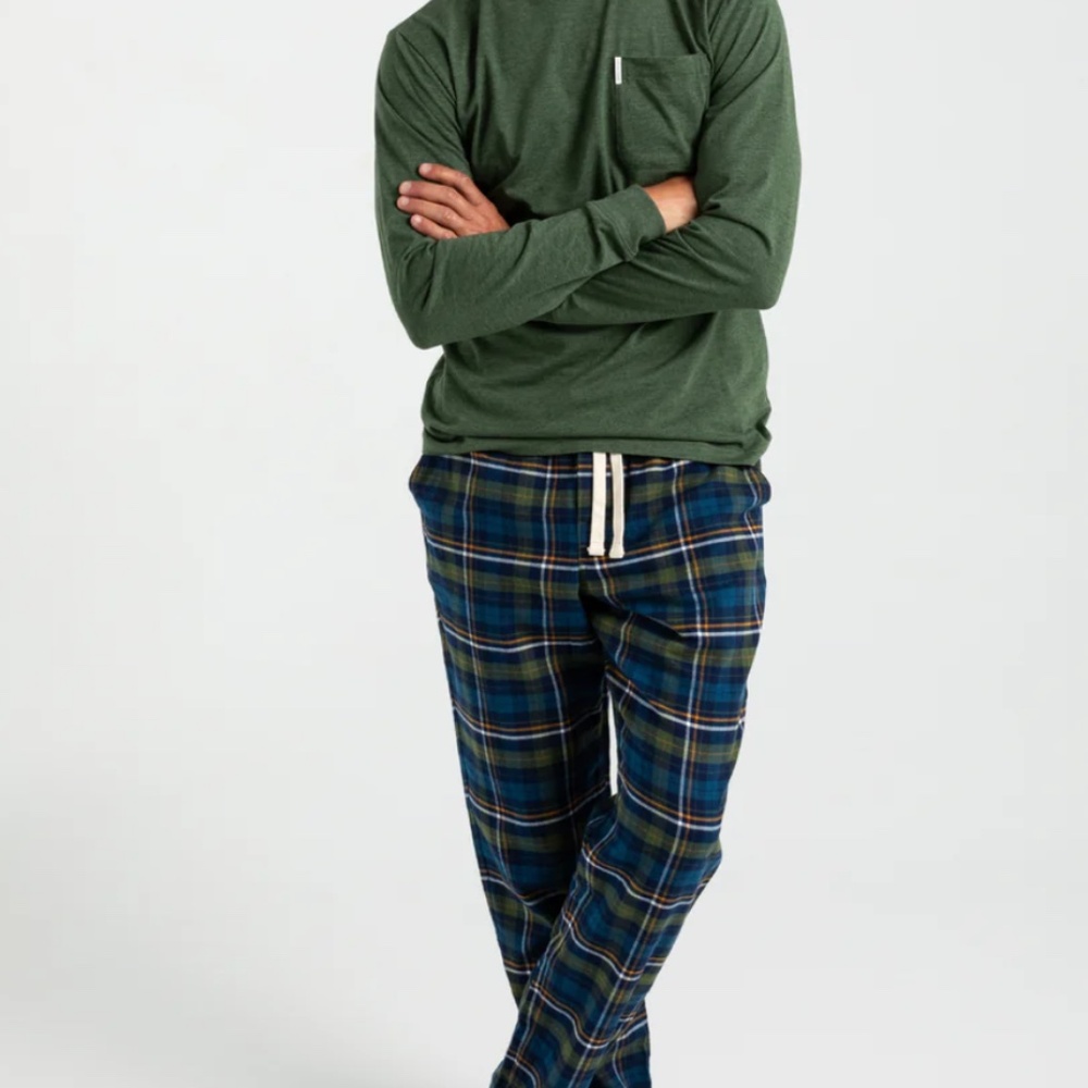 Duck Head Men's Lounge Set Pine Green